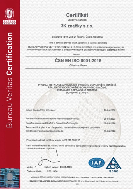 CERTIFIKAT